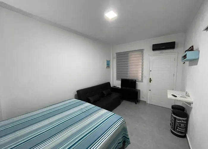 Kitnet Luxo Canto Do Forte - Praia Grande